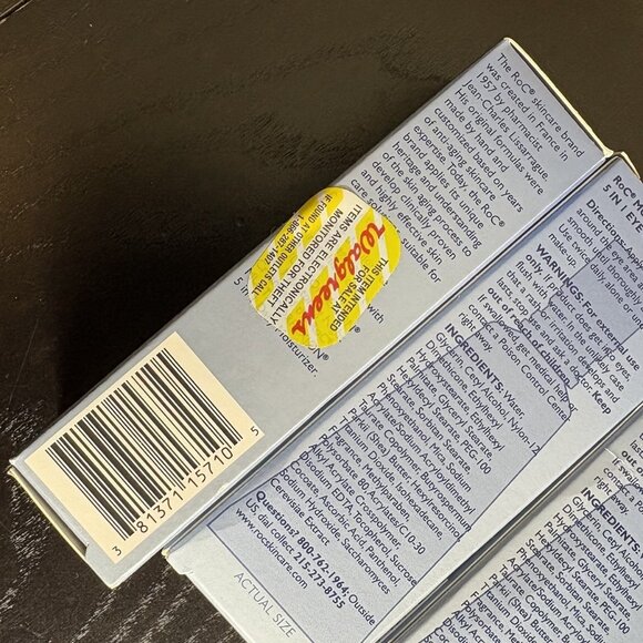 ROC Multi Correxion 5 in 1 Eye Cream, Lot of 5, 0.5 fl oz (15mL) - Picture 6 of 7